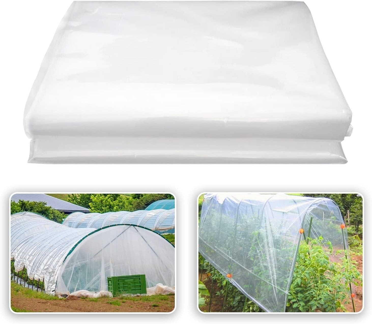 Bâche serre transparente 2x3m pour abriter le jardinage urbain et potager