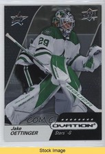 2023-24 Upper Deck Ovation Shimmer Jake Oettinger #54 READ 1kx2