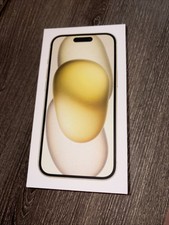 iPhone 15 box only Yellow 