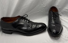 Church's Size 9 - Black Leather Chetwynd Wingtip Oxford Brogue Dress Shoes