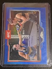 2025 Topps Chrome UFC Casey O'Neill Blue Refractor /150 #133 MMA Card