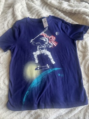 Boys Gap Kids Astronaut Tshirt  Sz L