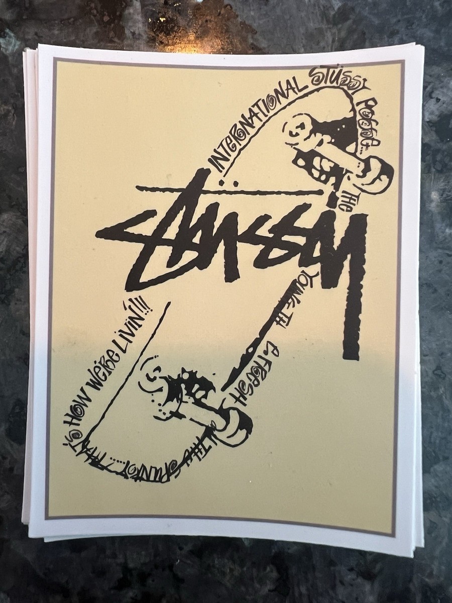 Stussy International Sticker Pack Of 7 Skateboarding | eBay