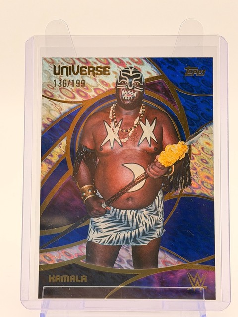 2026 Topps Universe WWE - Kamala Blue /199 #104