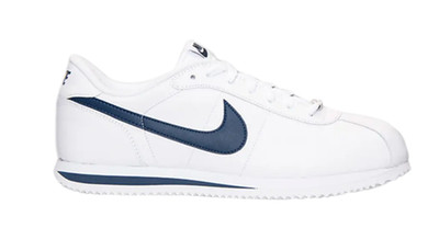 Nike Cortez Leather 2012 OGs White Navy Blue 316418-143 VERY RARE Men 10 NEW
