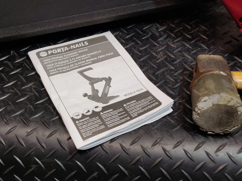 PORTA NAILS 402A Secret Nailer Floorboard Manual Nail Gun - Good cond - Vat Incl - Image 2 of 4