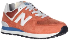 New Balance 574 Shoes Unisex Adult Men's 9 Women's !0.5 Infield Clay/Sea Salt