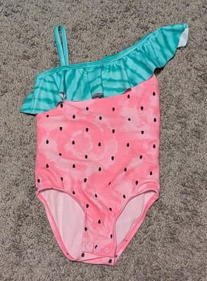 NWOT Jumping Beans Watermelon One Piece Swimsuit  Girls Sz. 3T