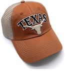 Texas Longhorns Hat Relaxed Fit Mesh Trucker Ncaa Football Team Logo New Cap