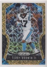 2019 Panini Prizm Rookies Lazer Prizm Terry Godwin II #393 s6o