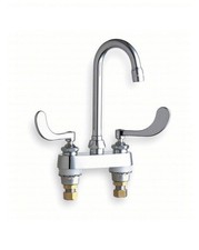 CHICAGO FAUCETS 895-317XKABCP BAR/SINK FAUCET Gooseneck Chrome