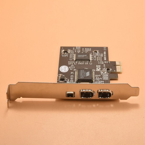 PCI Express x 1 PCI-E FireWire 1394a IEEE 1394 Kontroller Karte 3 Port Fuer2242 - Afbeelding 2 van 10