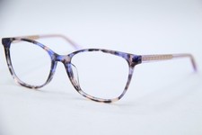 NEW NICOLE MILLER LAGUNA C01 PURPLE TORT AUTHENTIC DESIGNER EYEGLASSES 54-16