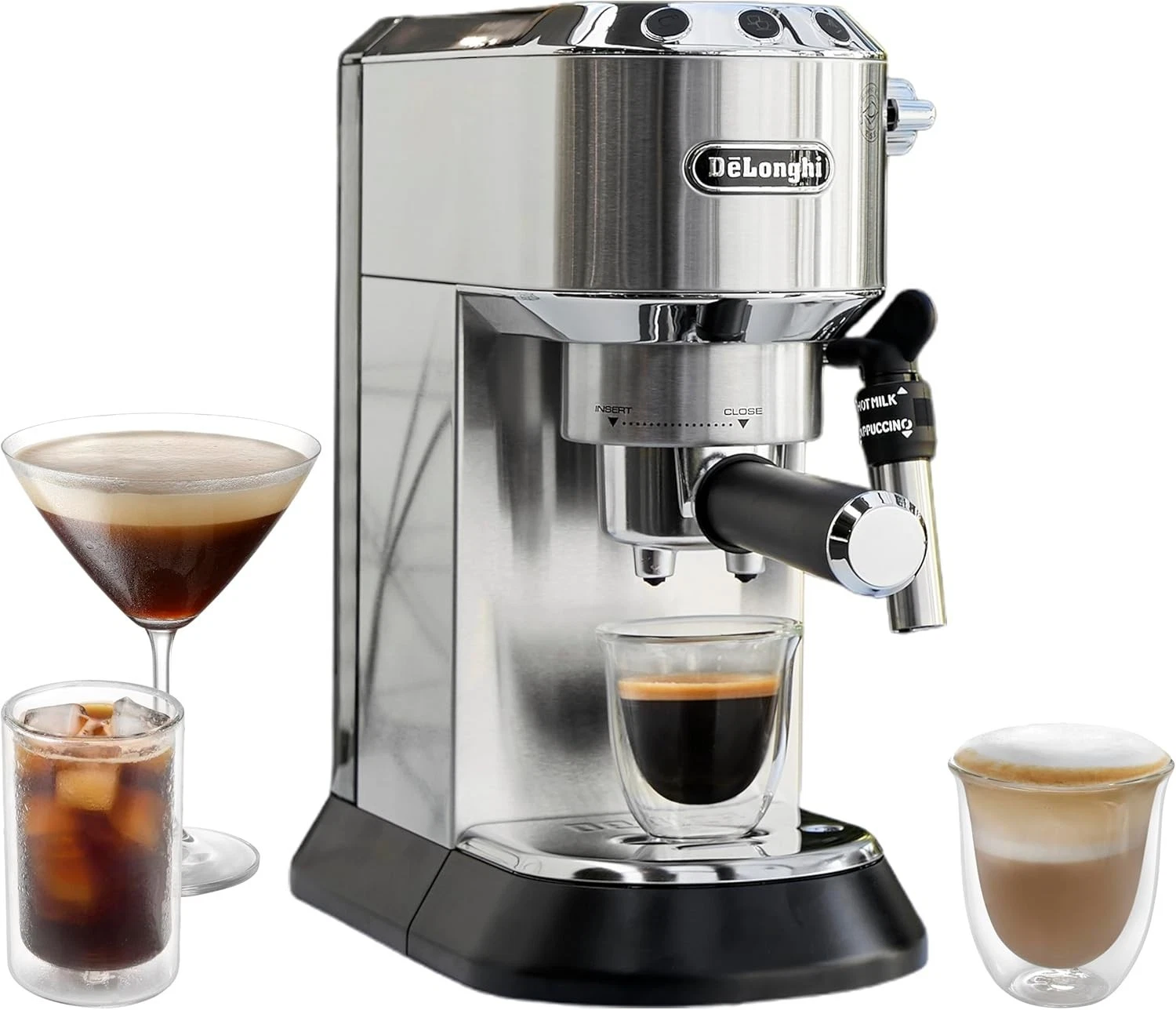 Delonghi EC685M Dedica Automatic Espresso Cappuccino Maker Machine 35oz Metallic
Opens in a new wind