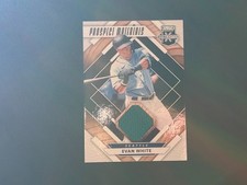 2020 Panini Elite Extra Prospect Materials Evan White #PM-EW Black (MEM, RC)