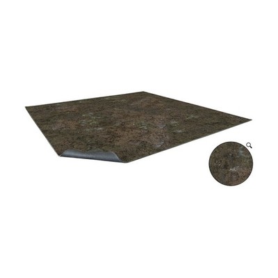 Battle Systems Gaming Accessory Muddy Streets 2' x 2' Gaming Mat w/Grid New