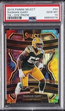 2019 PANINI SELECT TIE-DYE PRIZM #54 RASHAN GARY 4/25 PSA 10