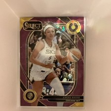 2025 Panini Select WNBA Angel Reese Chicago Sky #218 Courtside Prizm 004/149