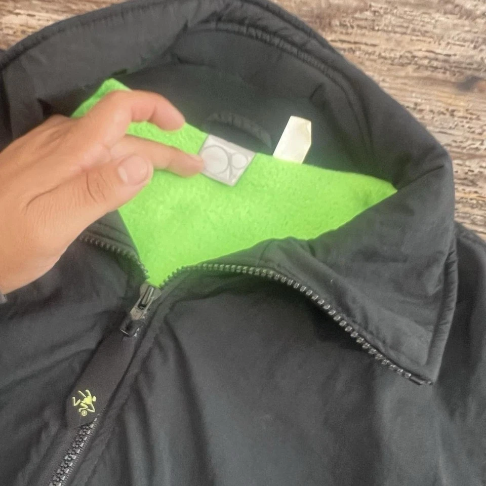 Chaqueta cortavientos Ocean Pacific vintage años 90 talla L negra cremallera completa Foto 4 de 4