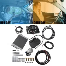 12V Electric Cool&Heat Underdash Universal Air Conditioner DC Auto Car A/C Kit