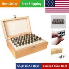 Letter and Number Stamp Set 36pcs 40Cr Alloy Steel Metal Stamp Number Lette...