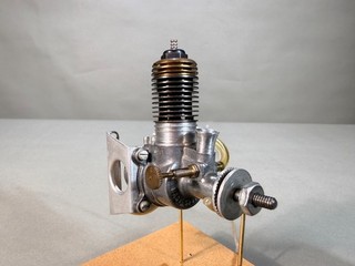 Vintage 1949 Anderson Baby Spitfire .045 Brass Model Airplane Engine MINT #282