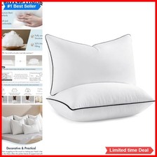 Pillow Inserts 12x20 Inch Down Alternative Filling Pack of 2 Fluffy Throw