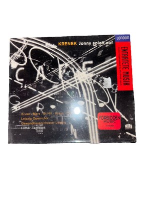 Ernst Krenek: Jonny spielt auf (2 CDs) Entartete Musik series NEW Sealed