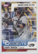 2016 Topps Pro Debut Distinguished Debuts Gold 45/50 Dansby Swanson #DD-1 ni4