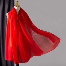 Fashion Solid Soft silk Scarf Spring and Autumn long Shawl Female Summer Sunscre