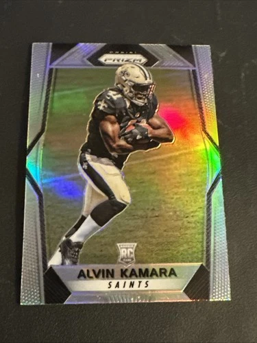 2017 Panini Prizm - Rookies Alvin Kamara #291 Silver Prizm (RC)
