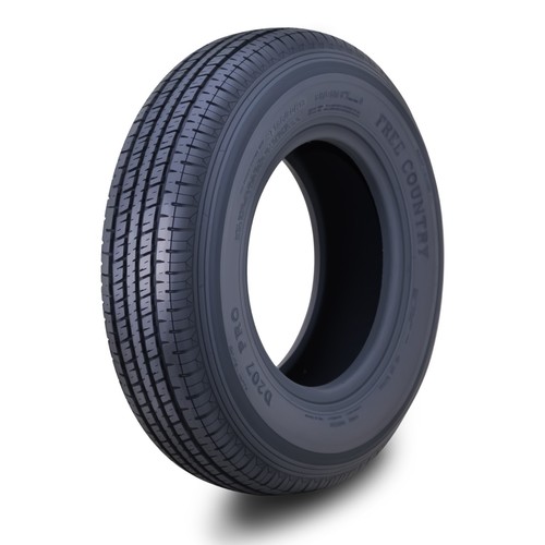 One Free Country Premium Trailer Tire ST185/80R13 8PR LR D w/Side Scuff Guard