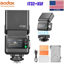 GODOX IT32 TTL Camera Flash with X5F 2.4G Wireless Flash Trigger for Fuji Camera