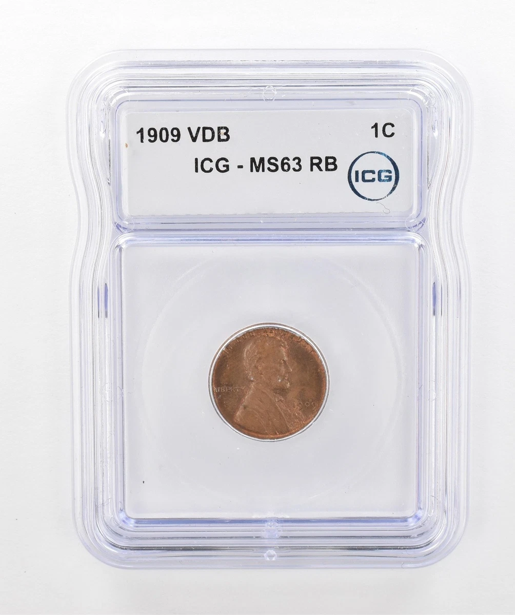 ICG 1909 Year Lincoln Wheat US Small Cents (1909-1958) for sale | eBay