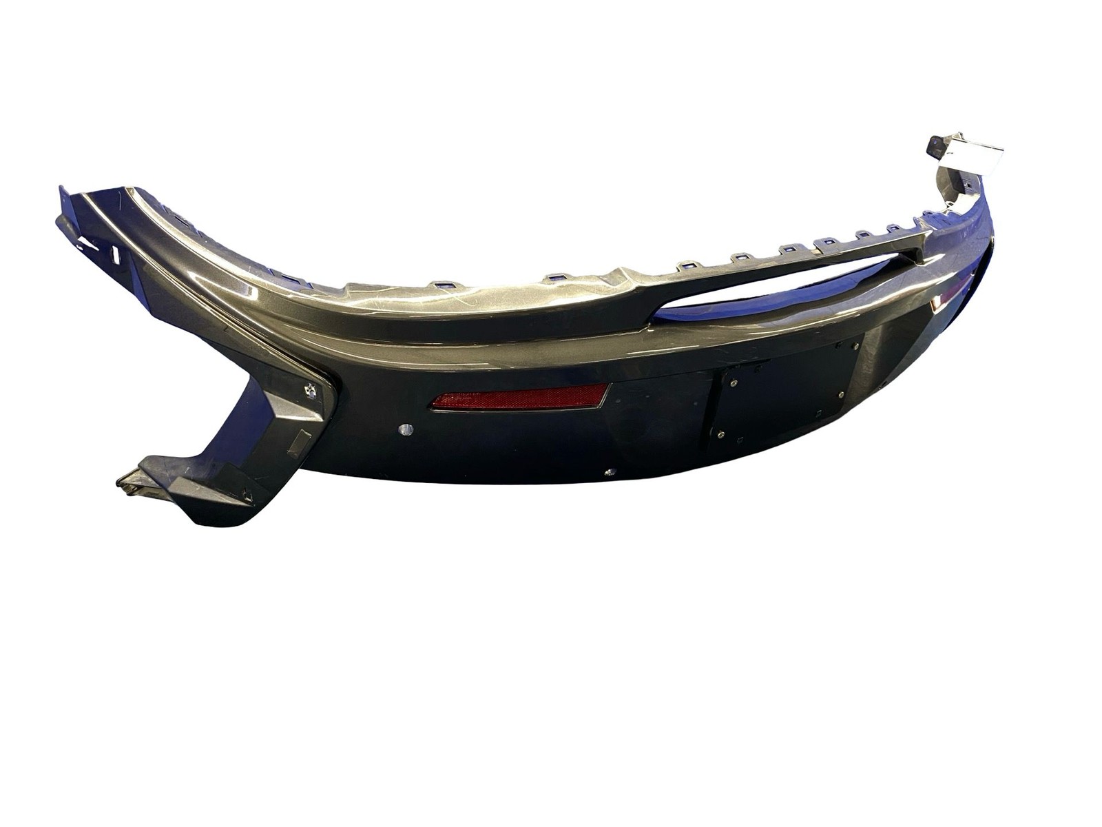 2016-2021 MCLAREN 570S REAR CENTER LOWER BUMPER COVER PANEL GRAY *BURN/CRACKED*