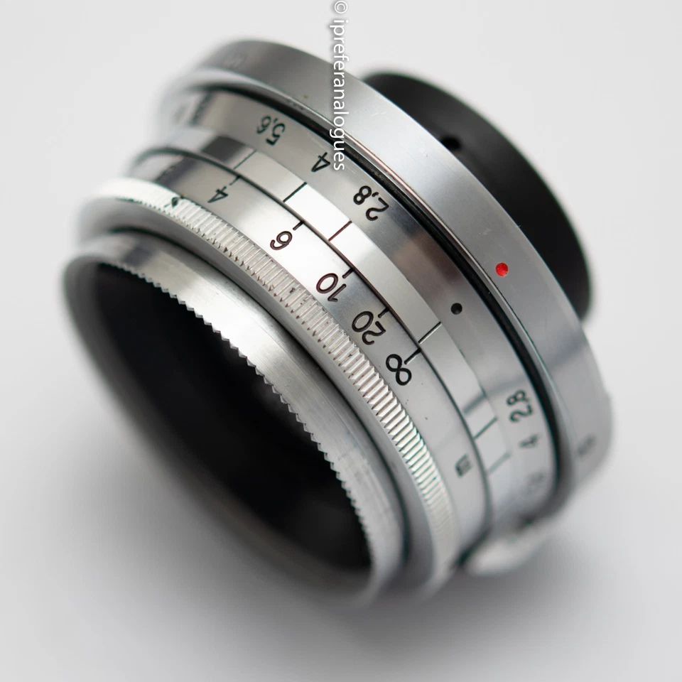 Rare Carl Zeiss Jena Orthometar 3.5cm 4.5 Biogon 2.8 DOF 2.23M Serial TOP Shape - Image 3 of 4