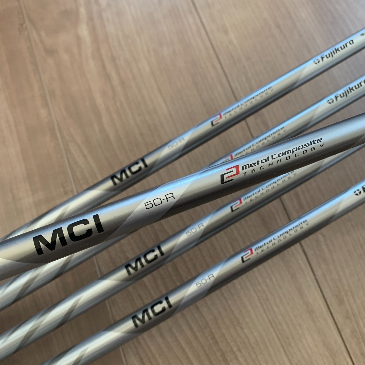 ＭＣＩ５０Ｒシルバー FAST SHIP】PRGR 05 Irons #6-9.P(5Clubs) / MCI / Flex: R / Iron set