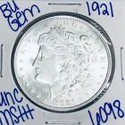 1921 BU UNCIRCULATED MORGAN SILVER DOLLAR AUTHENTIC U.S. MINT FREE SHIPPING 6098
