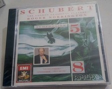 Schubert Symphonies Nos. 5  8 London Classical Players CD EMI NEW SEALED CRACK 