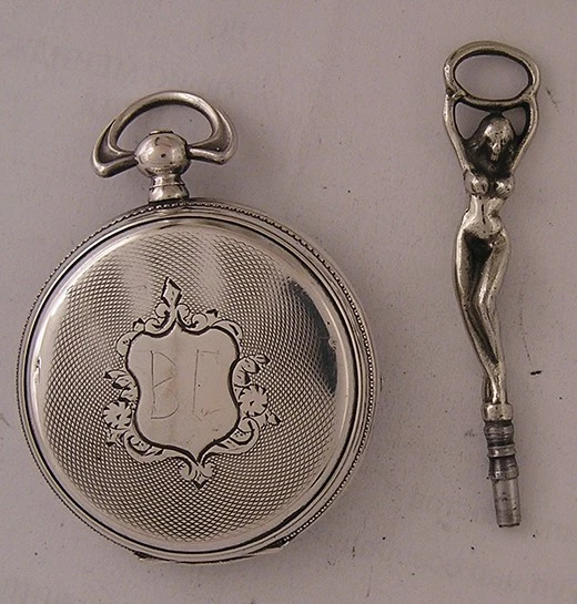 INCREÍBLE 150 Años Cilindro GENEVE 1870 Reloj Bolsillo Suizo PERFECTO REPARADO Foto 3 de 4