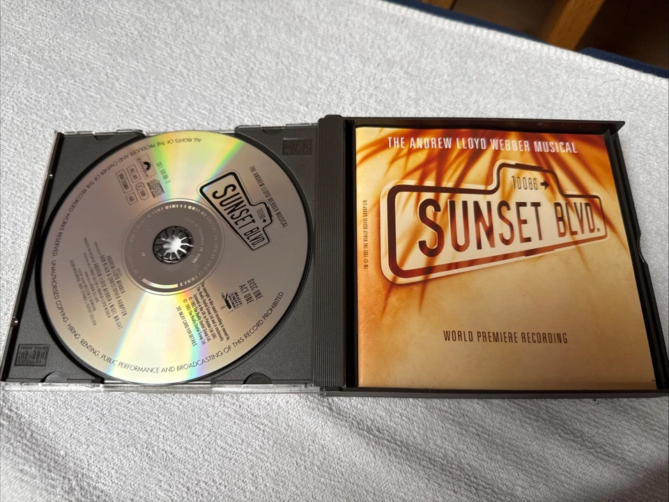 Andrew Lloyd Webber – Sunset Boulevard (World Premiere Recording) 2CD-BOX - Bild 3 von 3