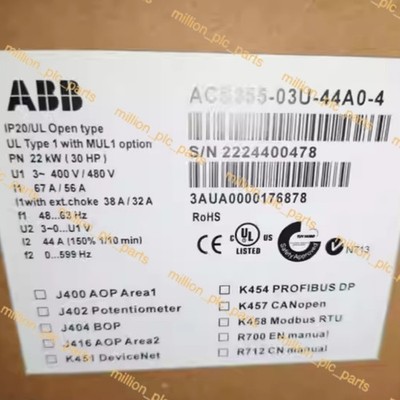 1PC NEW ACS355-03U-44A0-4 ABB brand new inverter ACS355-03U-44A0-4 US Stock