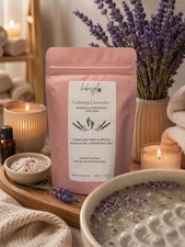 HIBISGLO Botanical Moisturizing Foot Soak   Lavender 4oz
