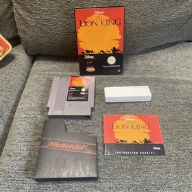 The Lion King Nintendo NES PAL A UKV English CIB VG Last Ever NES Game Protector