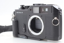  Near MINT w/ Grip  Voigtlander Bessa R Black 35mm Film Camera Body from JAPAN
