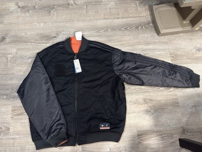 NWT Adidas Originals & All Blacks Reversible Team Bomber Jacket Size L Rare $250