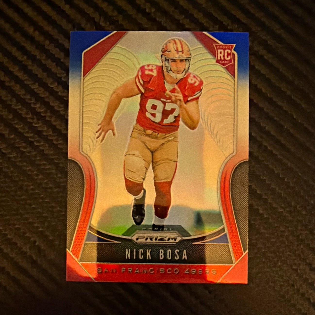 Nick Bosa Panini Prizm #311 Red/White/Blue