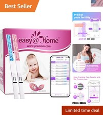 50 Ovulation Strips and 20 Pregnancy Strips Combo Kit, 50 LH 20 HCG-Packa...