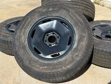 OEM cybertruck rwd wheels 18" Steel rims Goodyear 285/70R18 116H USED TIRES