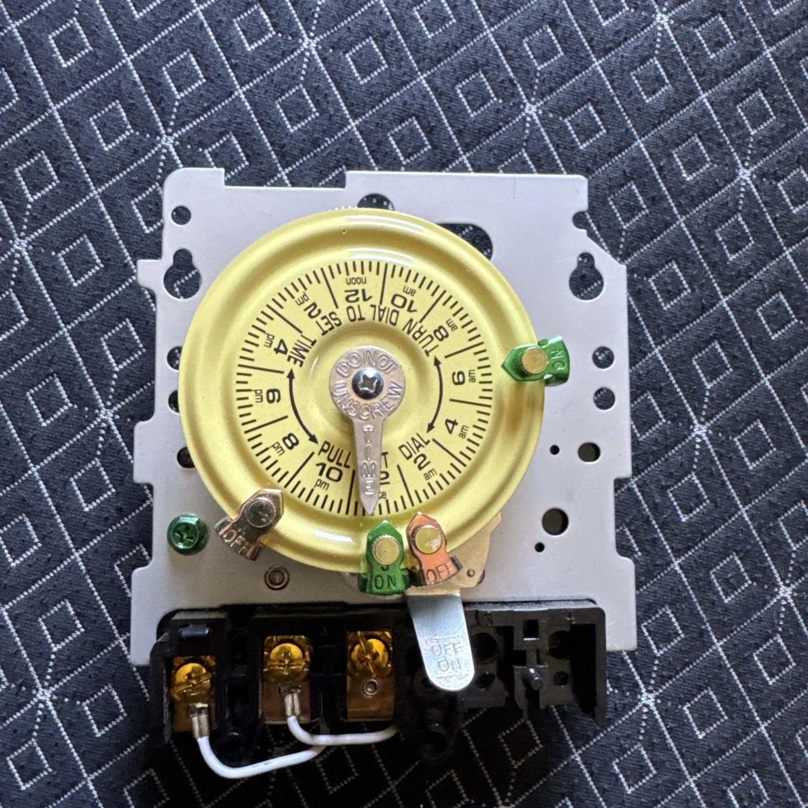 T101M Pool Pump Timer Mechanism Only, 120V 40A SPST, 2HP
